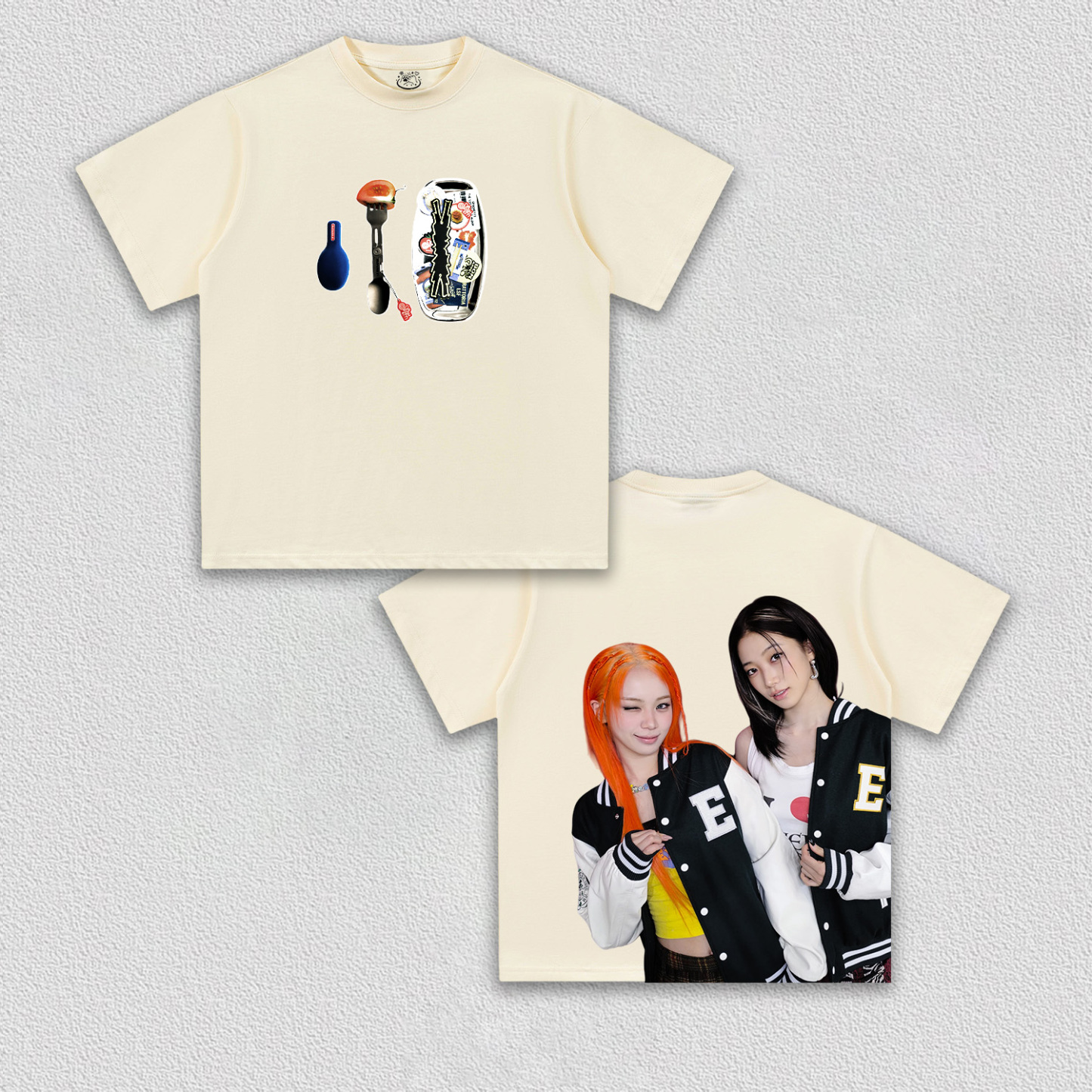 KAZUHA and CHAEWON TEE