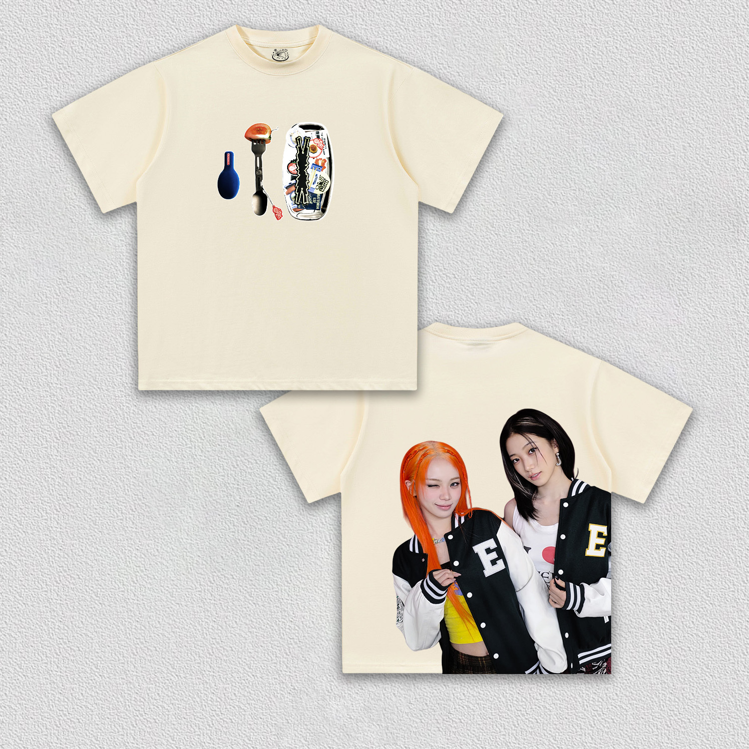 KAZUHA and CHAEWON TEE