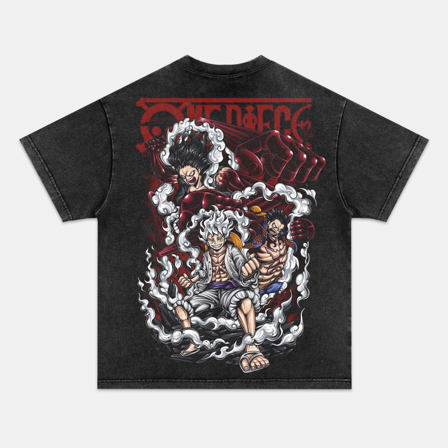 LUFFY ANIME INSPIRED VINTAGE TEE丨ONE PIECE-[BACK]