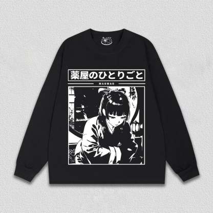 Maomao Black and White T-Shirt