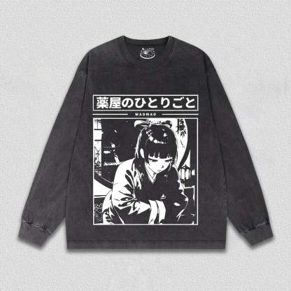 Maomao Black and White T-Shirt