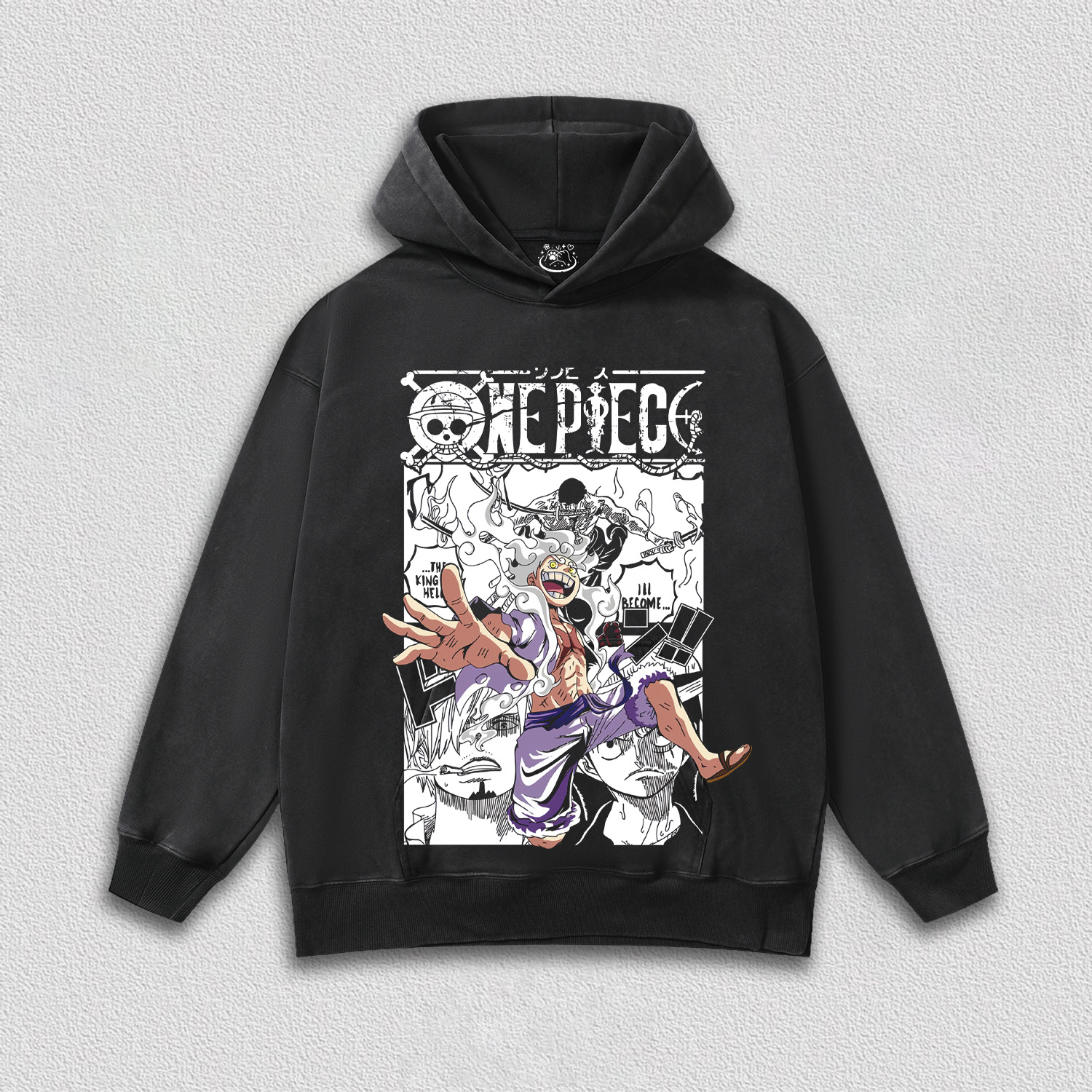 ONE PIECE TEE HOODIES