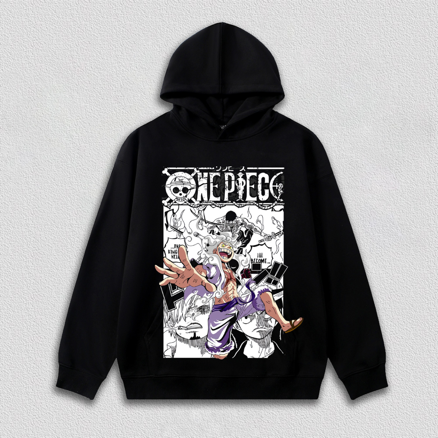 ONE PIECE TEE HOODIES