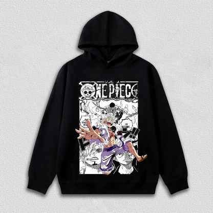 ONE PIECE TEE HOODIES