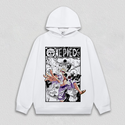 ONE PIECE TEE HOODIES