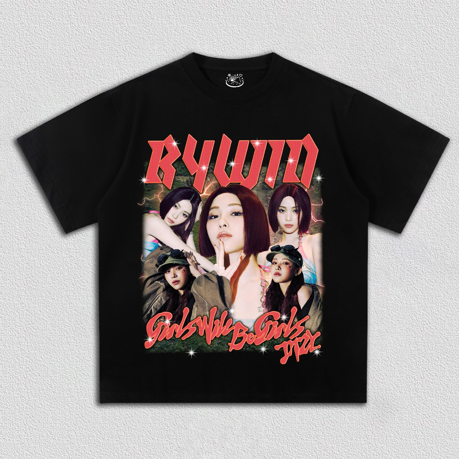 Retro Ryujin Itzy T-shirt