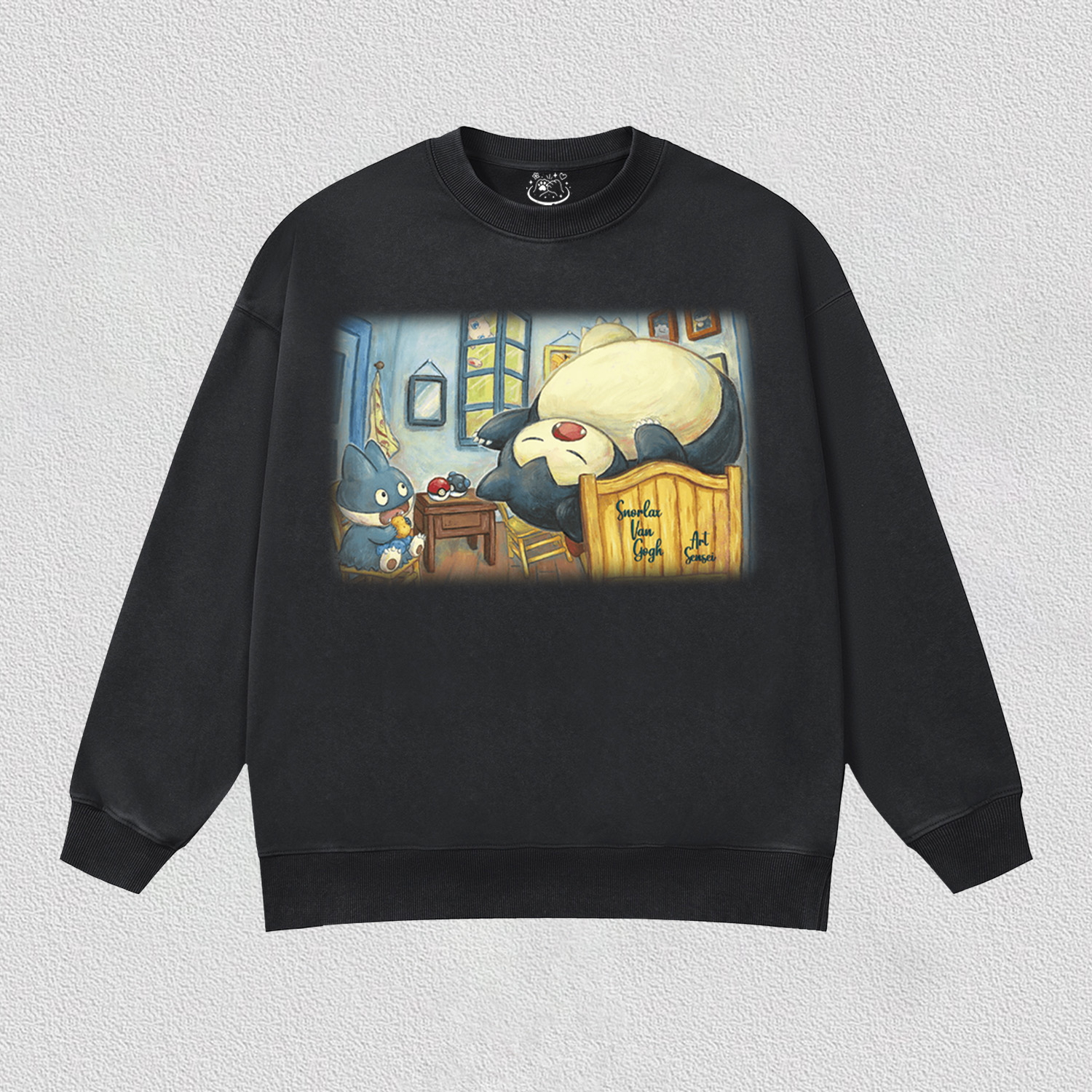 SNORLAX VAN GOGH HOODIES
