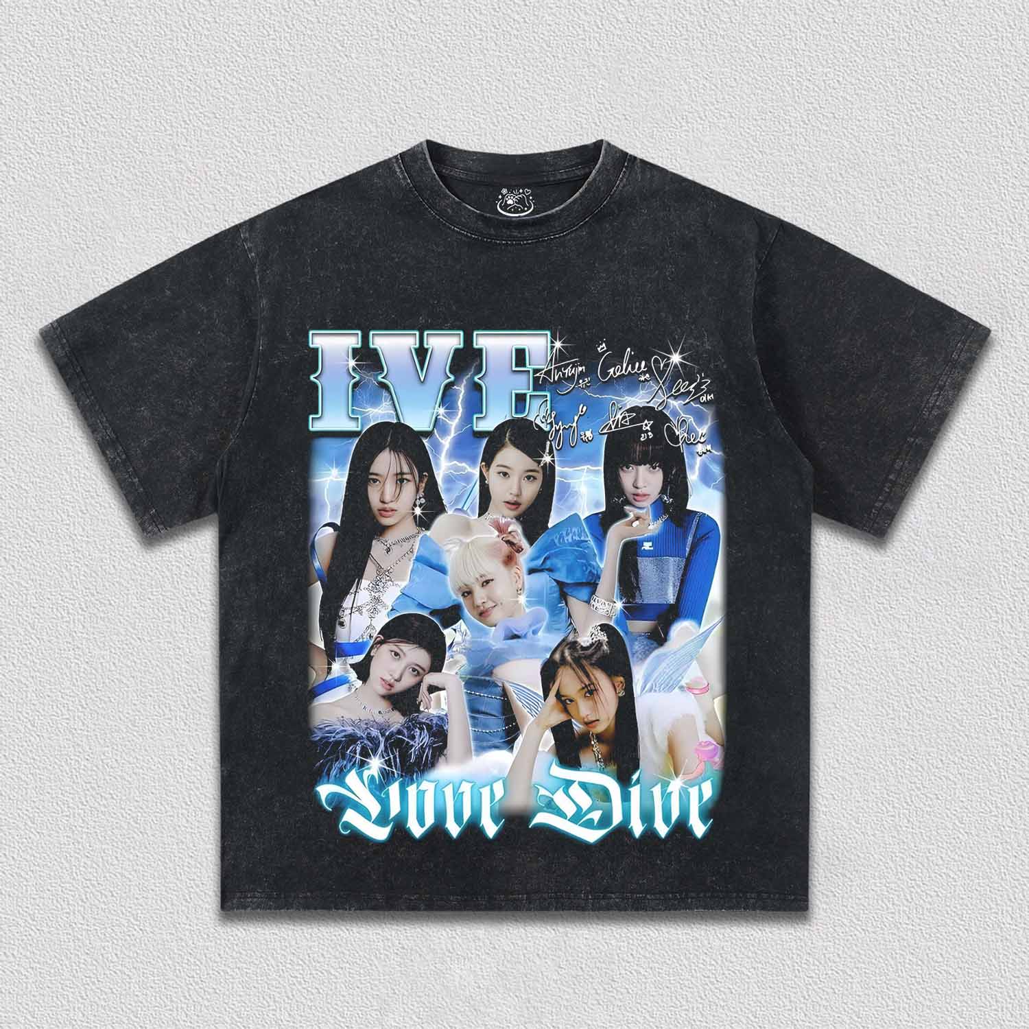IVE Ｔシャツ IVE Kpop T-shirt: Unisex Heavy Cotton Tee, Fanmade Merch - Etsy