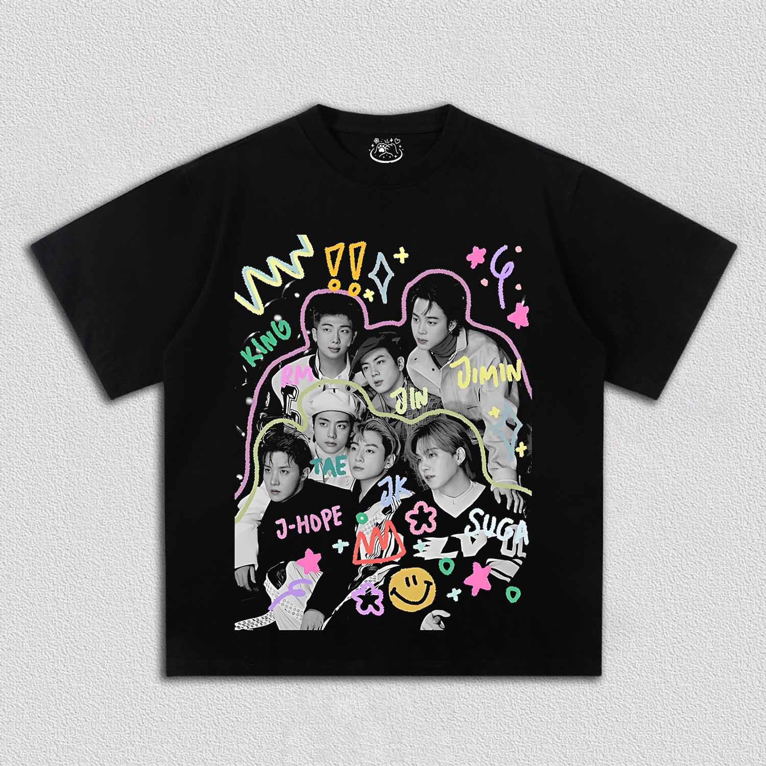 BTS 集合 Tシャツ BTS T-Shirt | FAST Shipping Worldwide