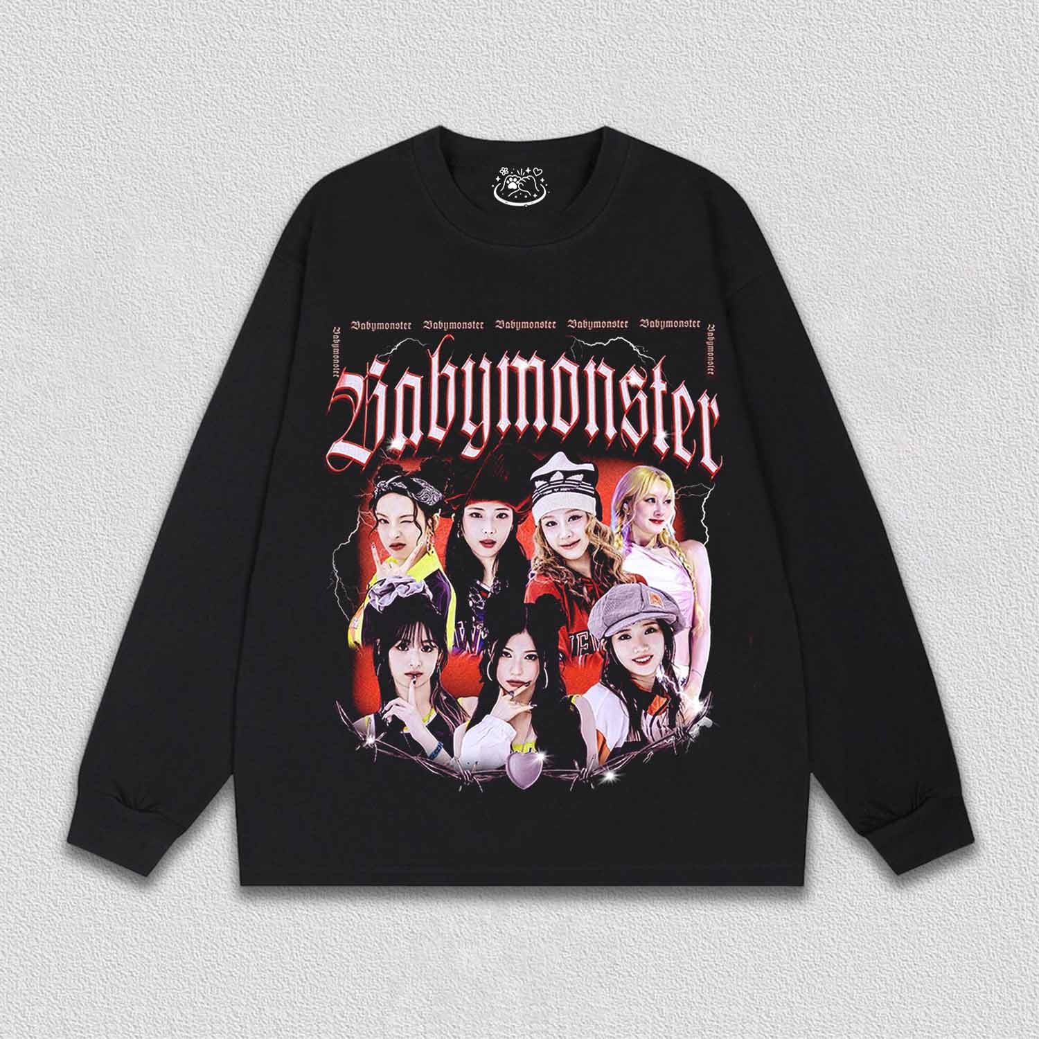 BABY MONSTER aespa twice LE SSERAFIM シャツ BABYMONSTER 3.0 TEE – onlynicer
