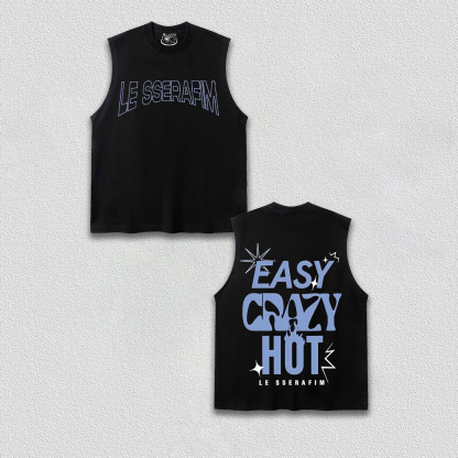 Le Sserafim North American Tour Easy Crazy Hot 2025 TEE