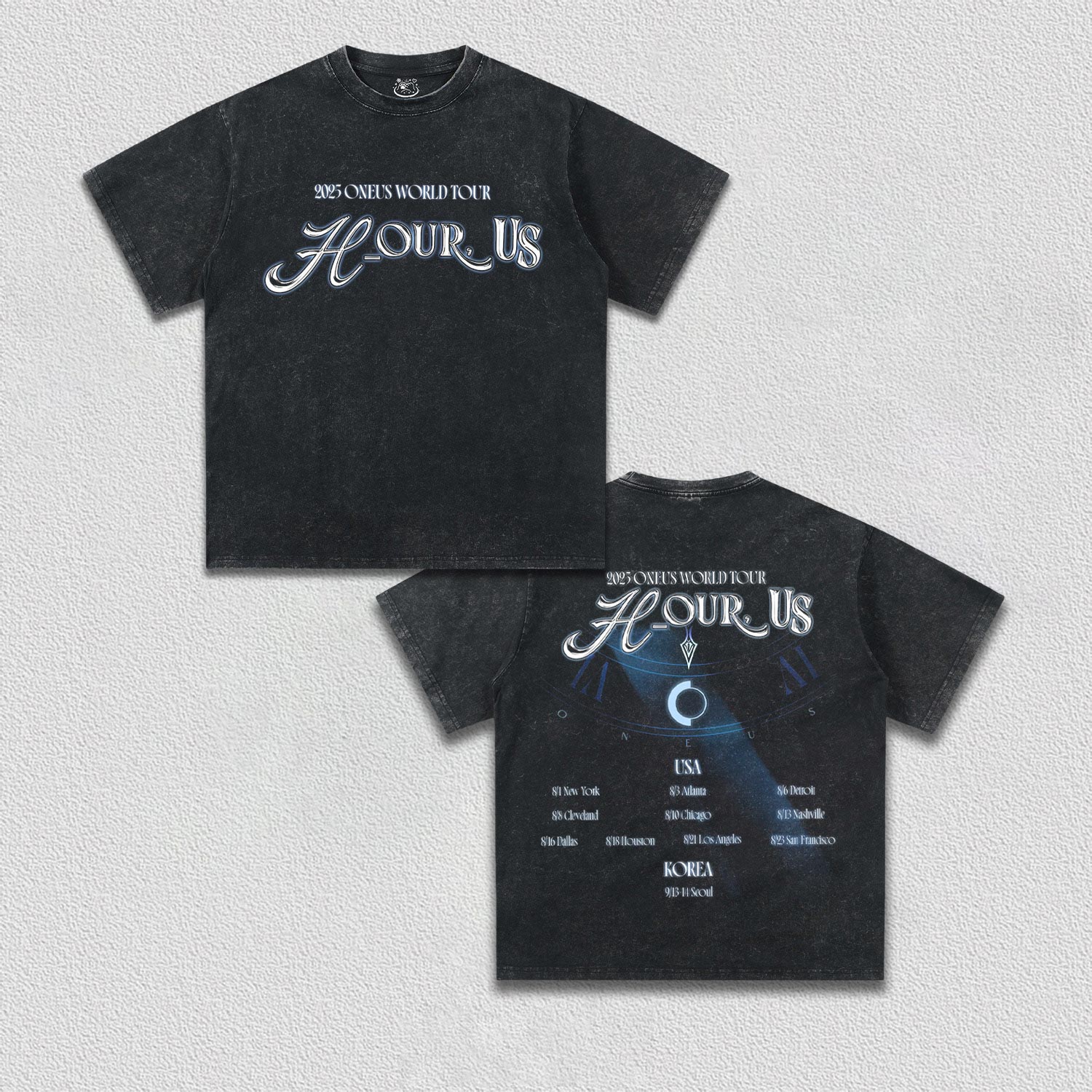 Oneus World Tour Hour us 2025 Tee