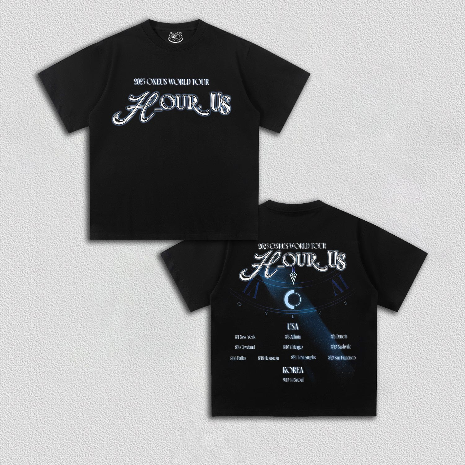 Oneus World Tour Hour us 2025 Tee