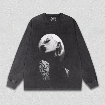 Anime Girl Tattoo T-shirt