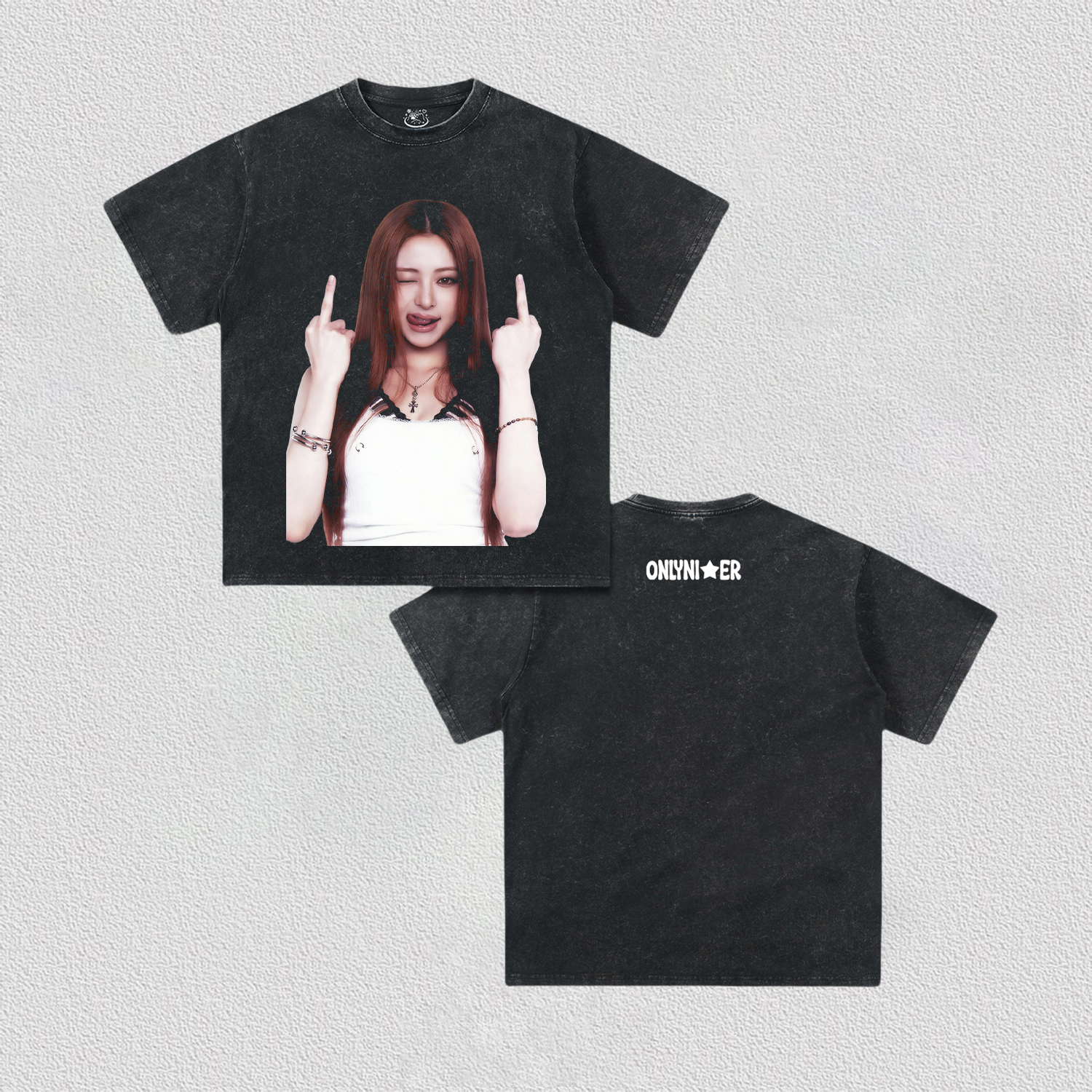 Huh Yunjin x ONLYNICER TEE 2.0