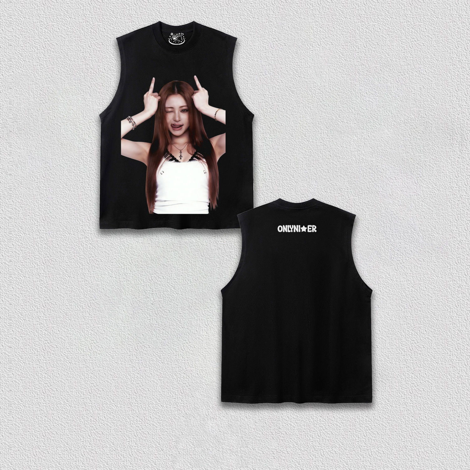 Huh Yunjin x ONLYNICER TEE 1.0