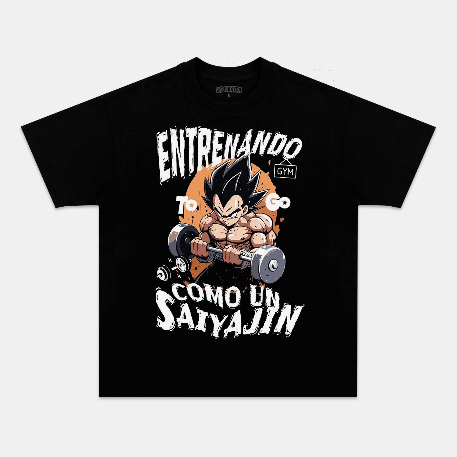 SON GOKU UNISEX ANIME INSPIRED VINTAGE T-SHIRT丨DRAGON BALL-[FRONT]