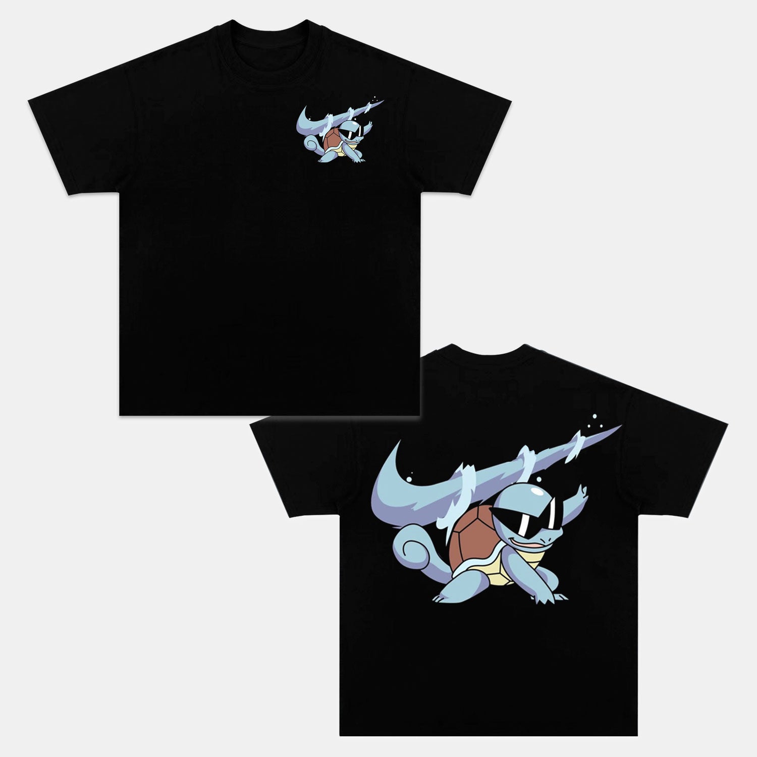SQUIRTLE UNISEX ANIME INSPIRED VINTAGE T-SHIRT丨POKÉMON-[DS]