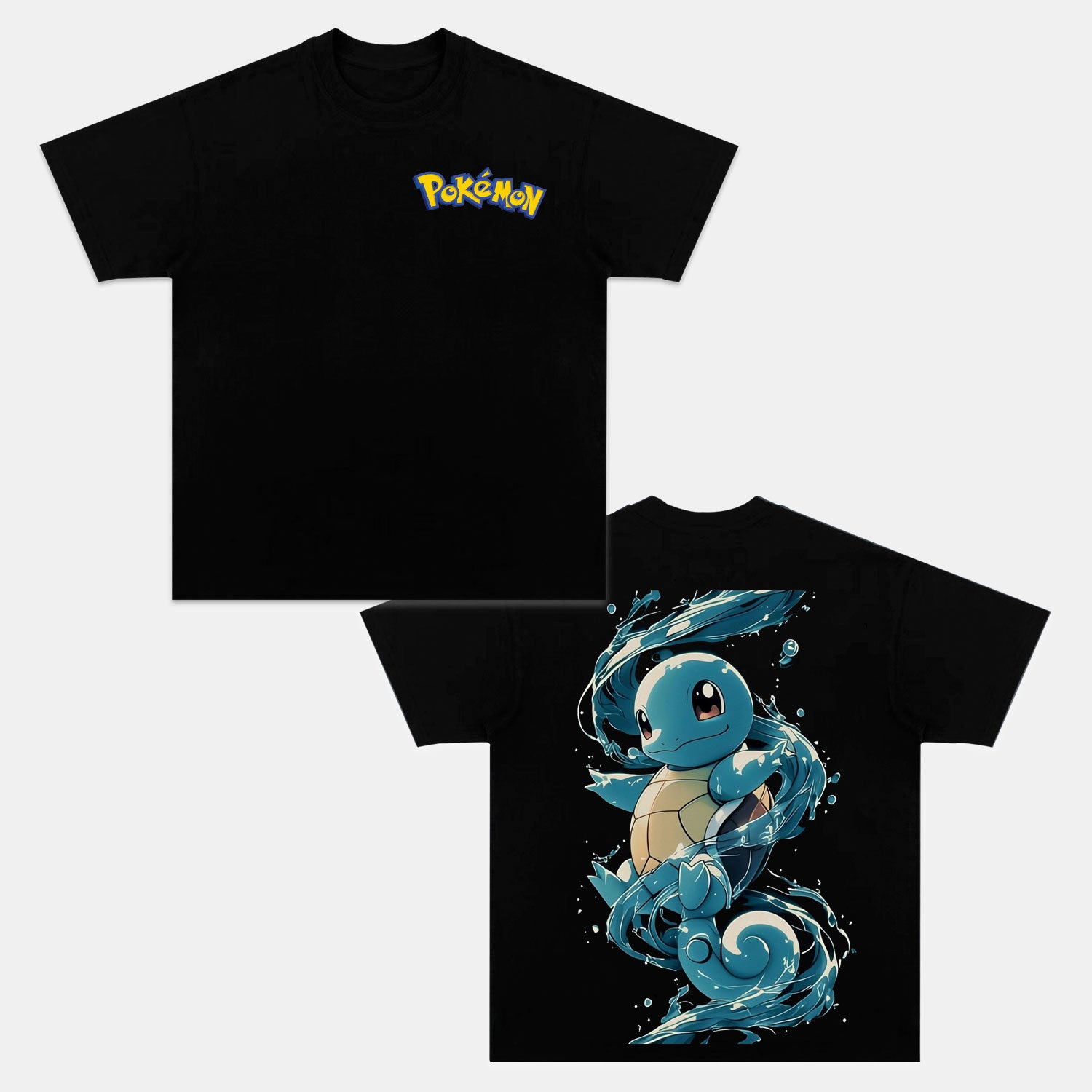 SQUIRTLE UNISEX ANIME INSPIRED VINTAGE T-SHIRT丨POKÉMON-[DS]