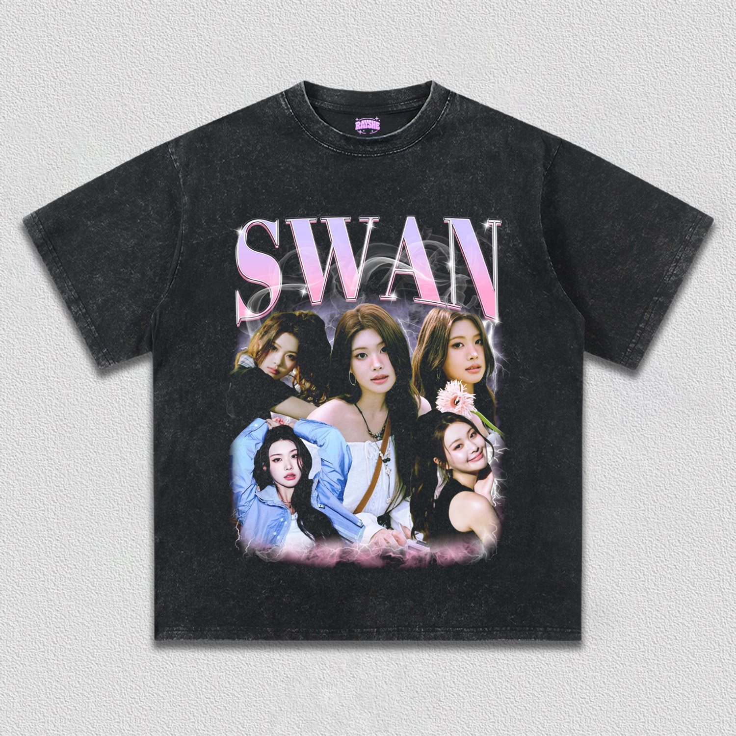 Purple Kiss Swan TEE
