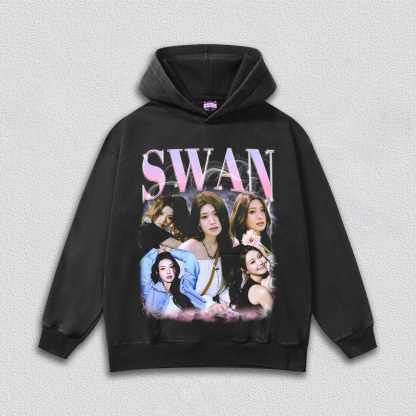 Purple Kiss Swan TEE