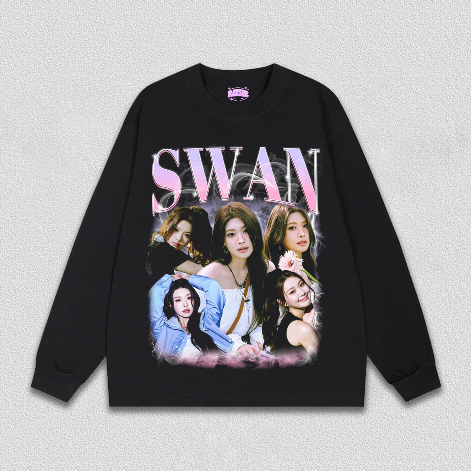 Purple Kiss Swan TEE