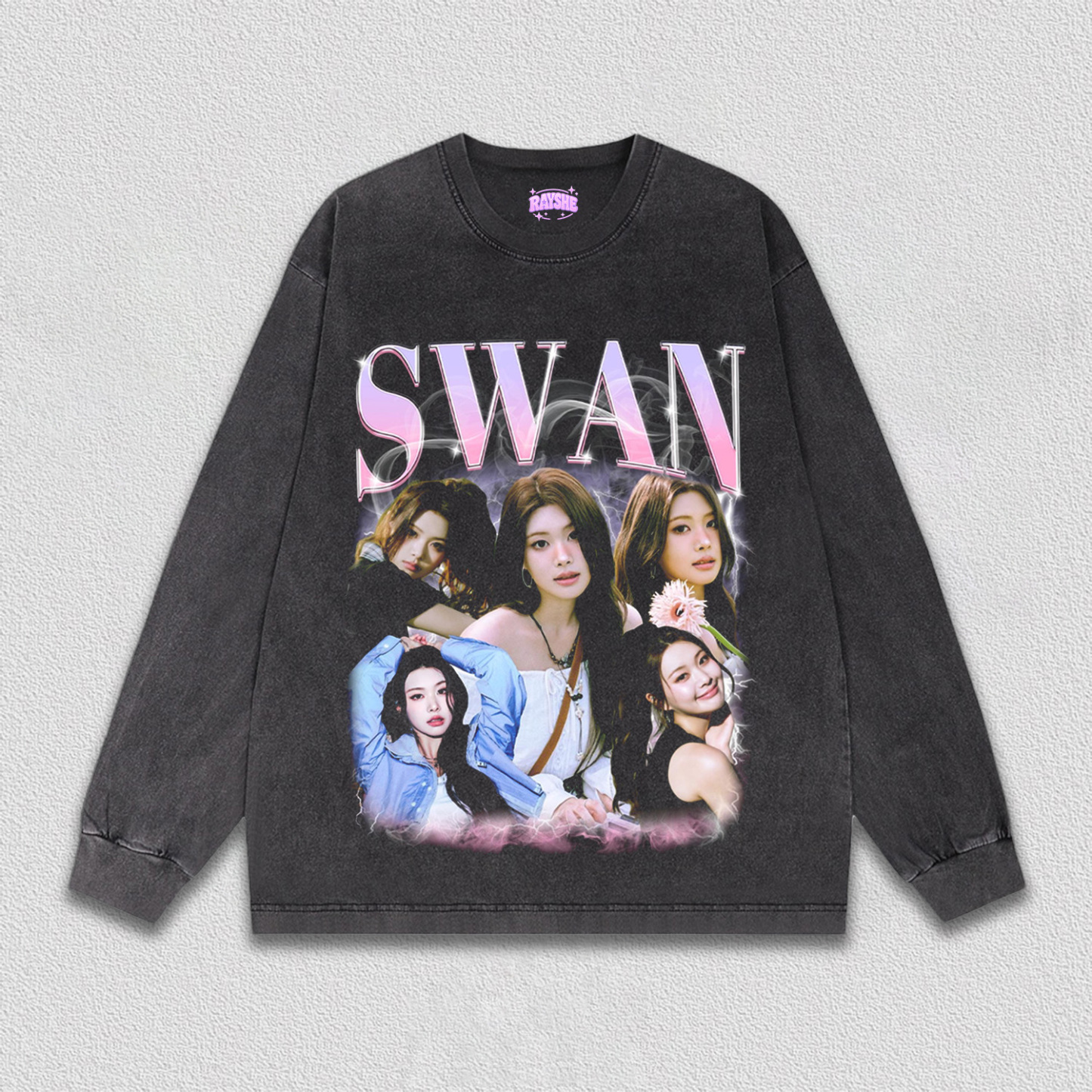 Purple Kiss Swan TEE