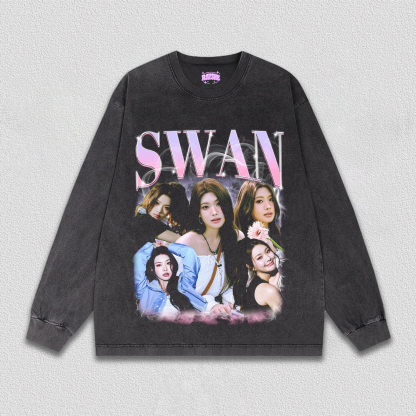Purple Kiss Swan TEE