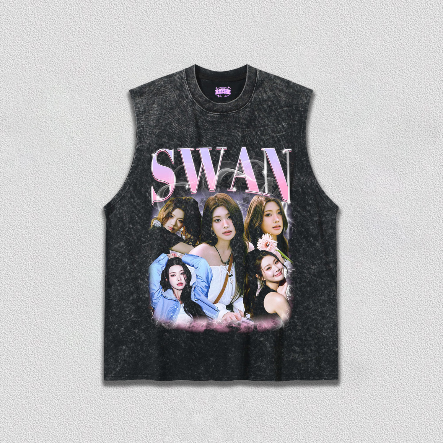 Purple Kiss Swan TEE