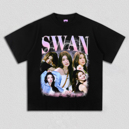 Purple Kiss Swan TEE