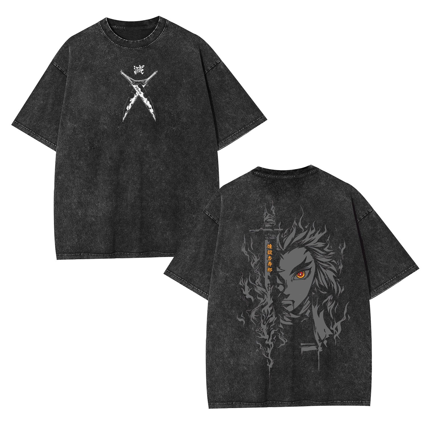 TANJIRO DEMON SLAYER OVERSIZED TEE-[DS]