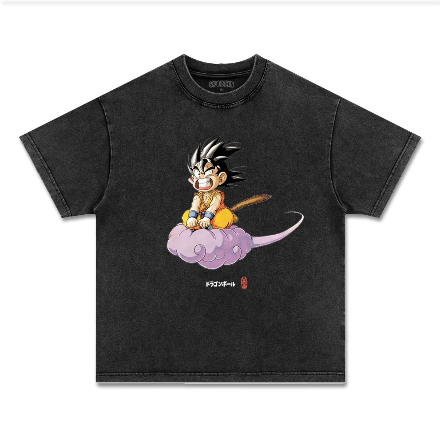 UNISEX ANIME INSPIRED VINTAGE TEE丨DRAGON BALL-[FRONT]