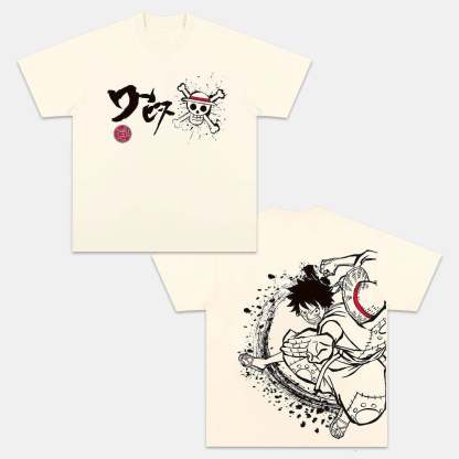 LUFFY ANIME INSPIRED VINTAGE TEE丨ONE PIECE-[DS]