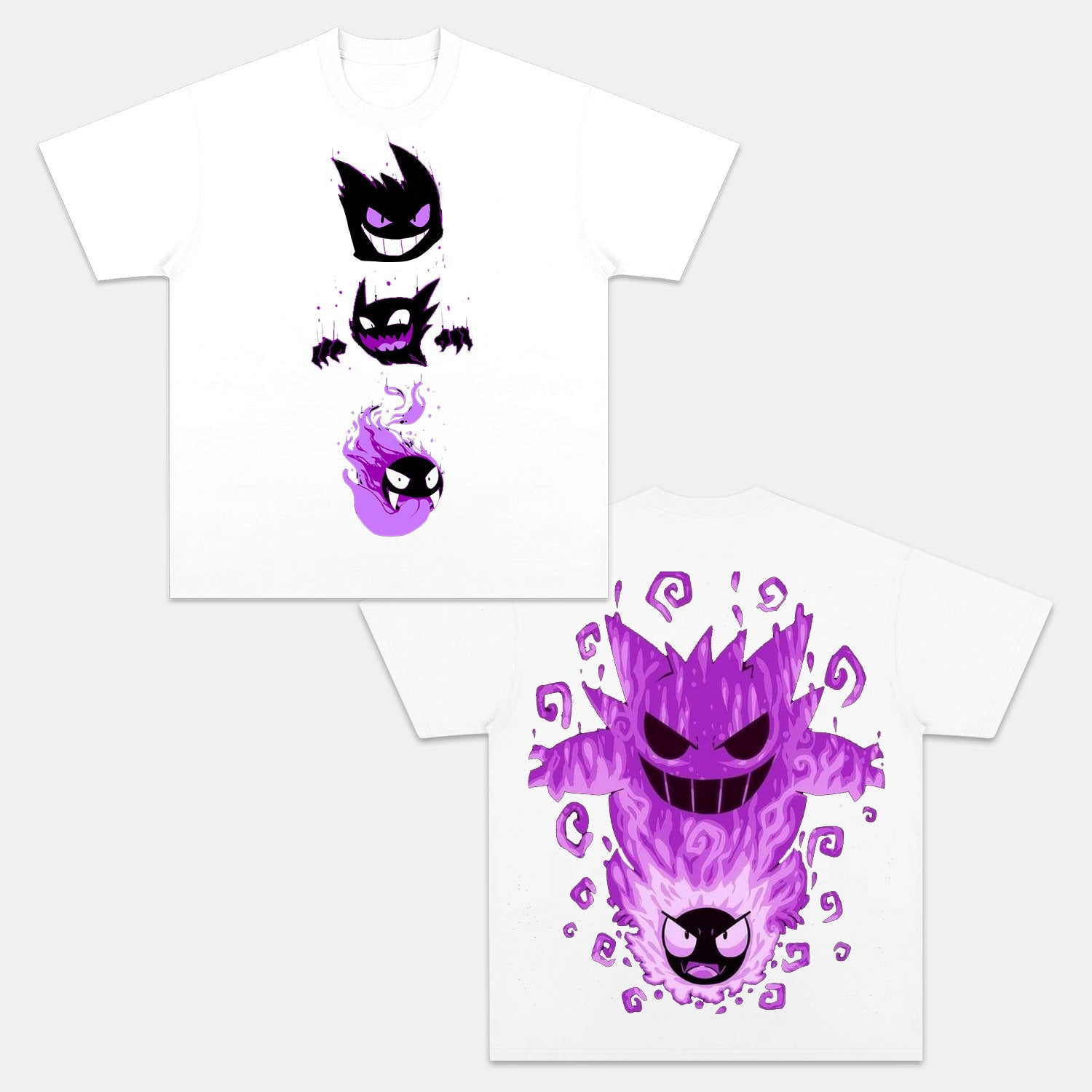 UNISEX ANIME INSPIRED VINTAGE OVERSIZED TEE丨POKÉMON-[DS]