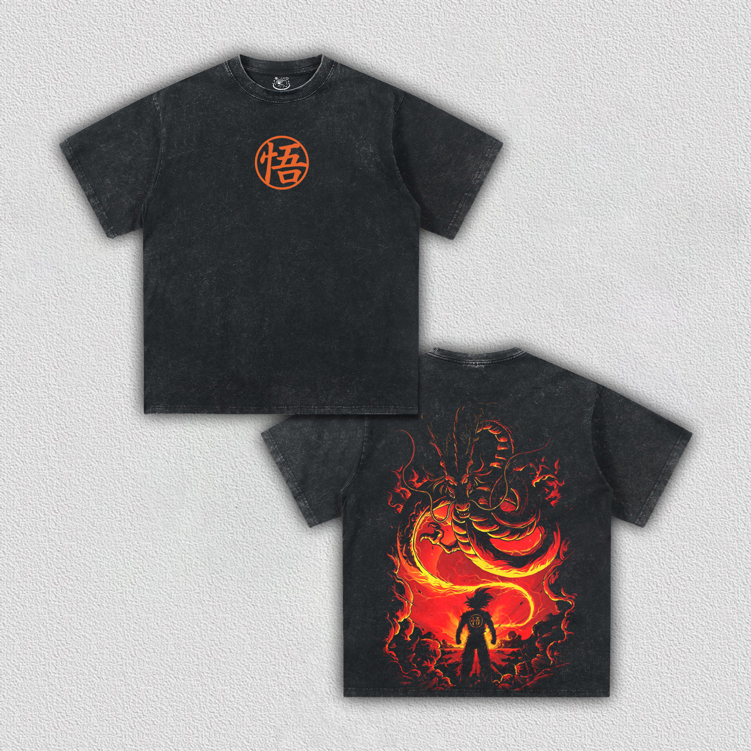 SON GOKU ANIME OVERSIZED TEE?DRAGON BALL-[DS]