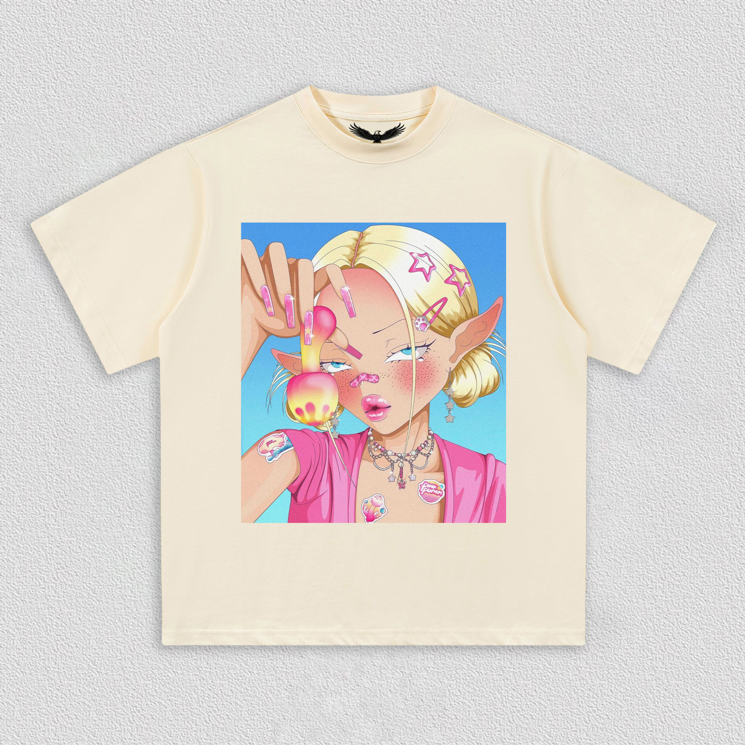 pink girl   TEE