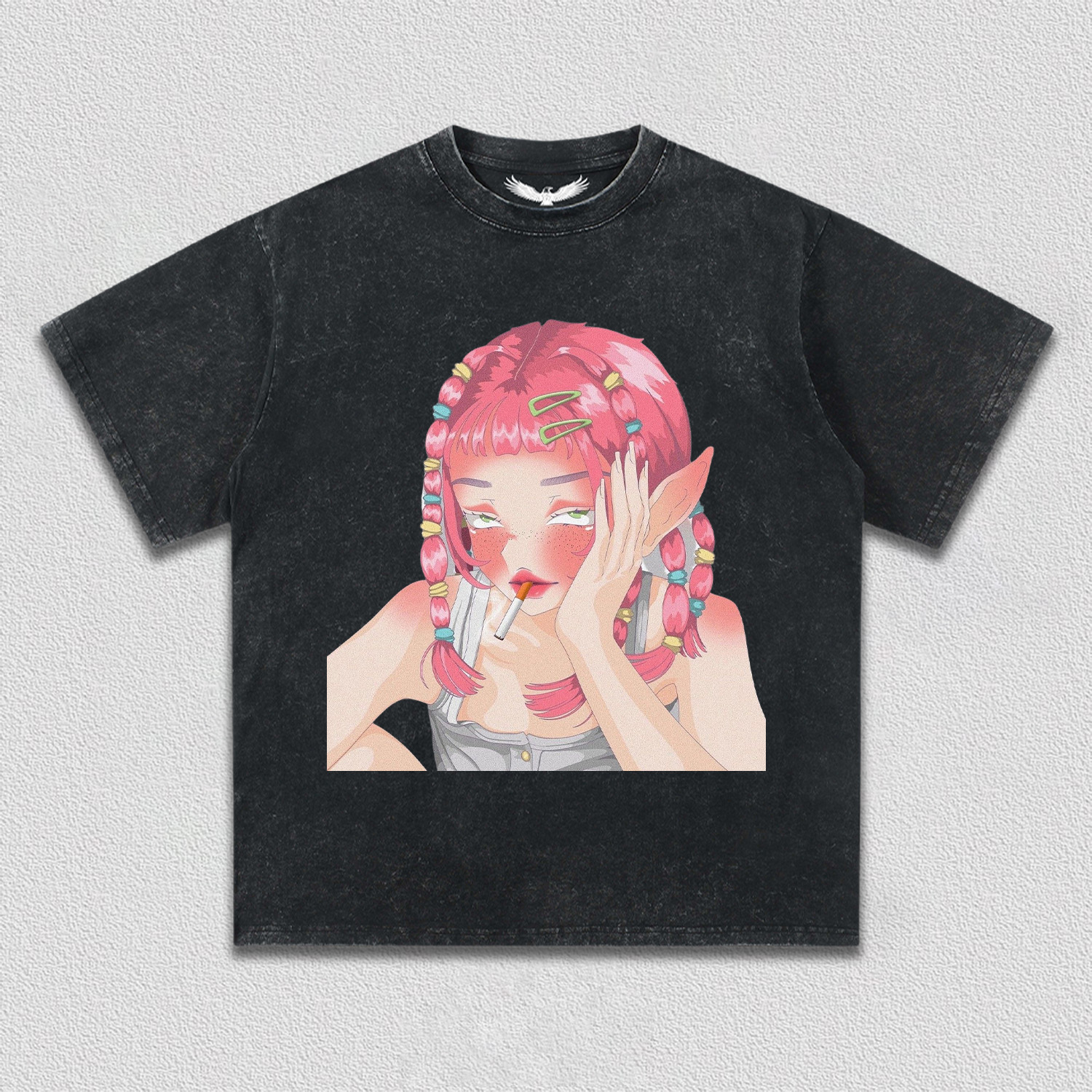 smoking girl   TEE