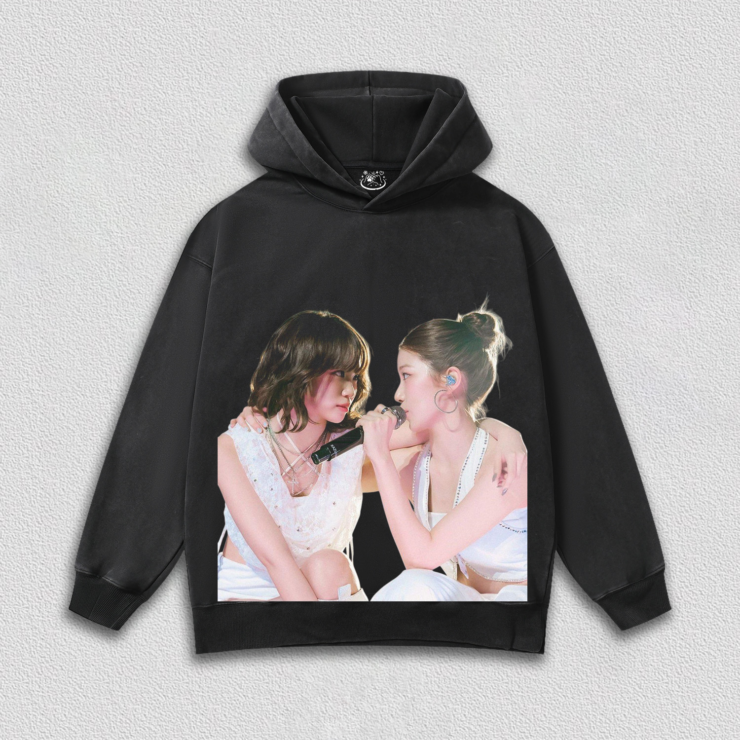 chaewon and  kazuha HOODIES