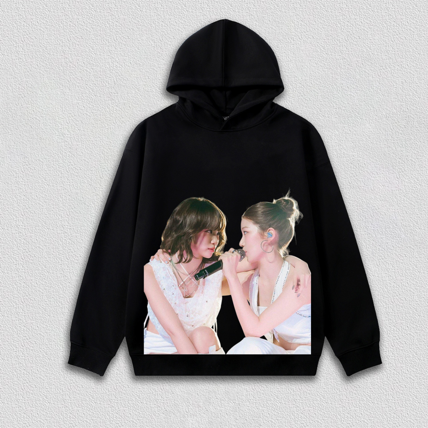 chaewon and  kazuha HOODIES