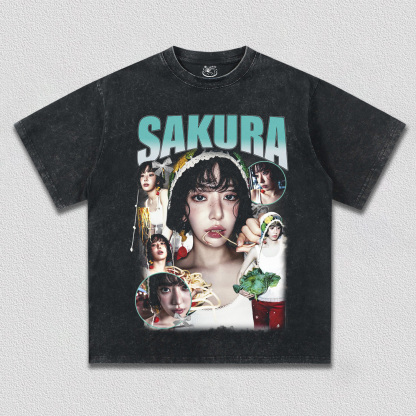 Le Sserafim SAKURA TEE