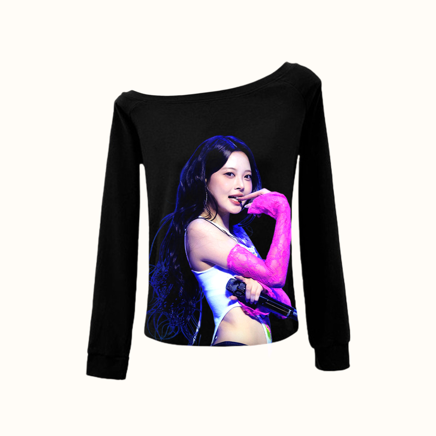LE SSERAFIM PUREFLOW-Eunchae Tee