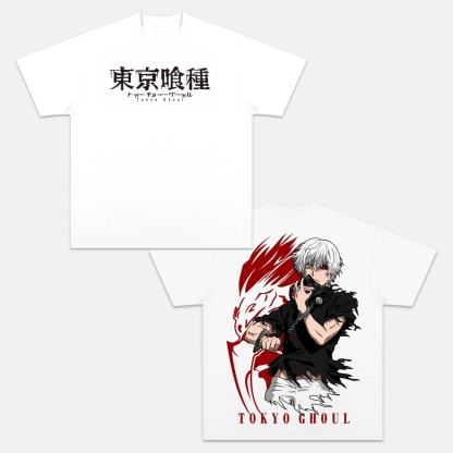 KANEKI KEN ANIME INSPIRED VINTAGE TEE丨TOKYO GHOUL-[DS]