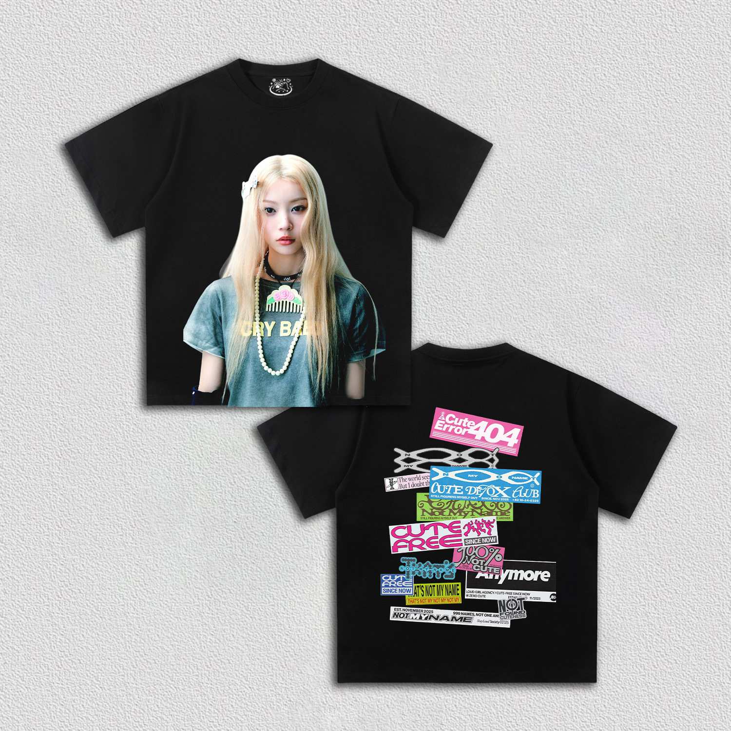 ILLIT MAMIHLAPINATAPAI POPUP tシャツ トレカ モカ illit Sakai Moka TEE – onlynicer