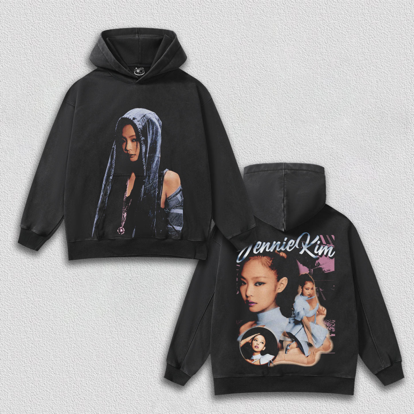 BLACK jennie HOODIES