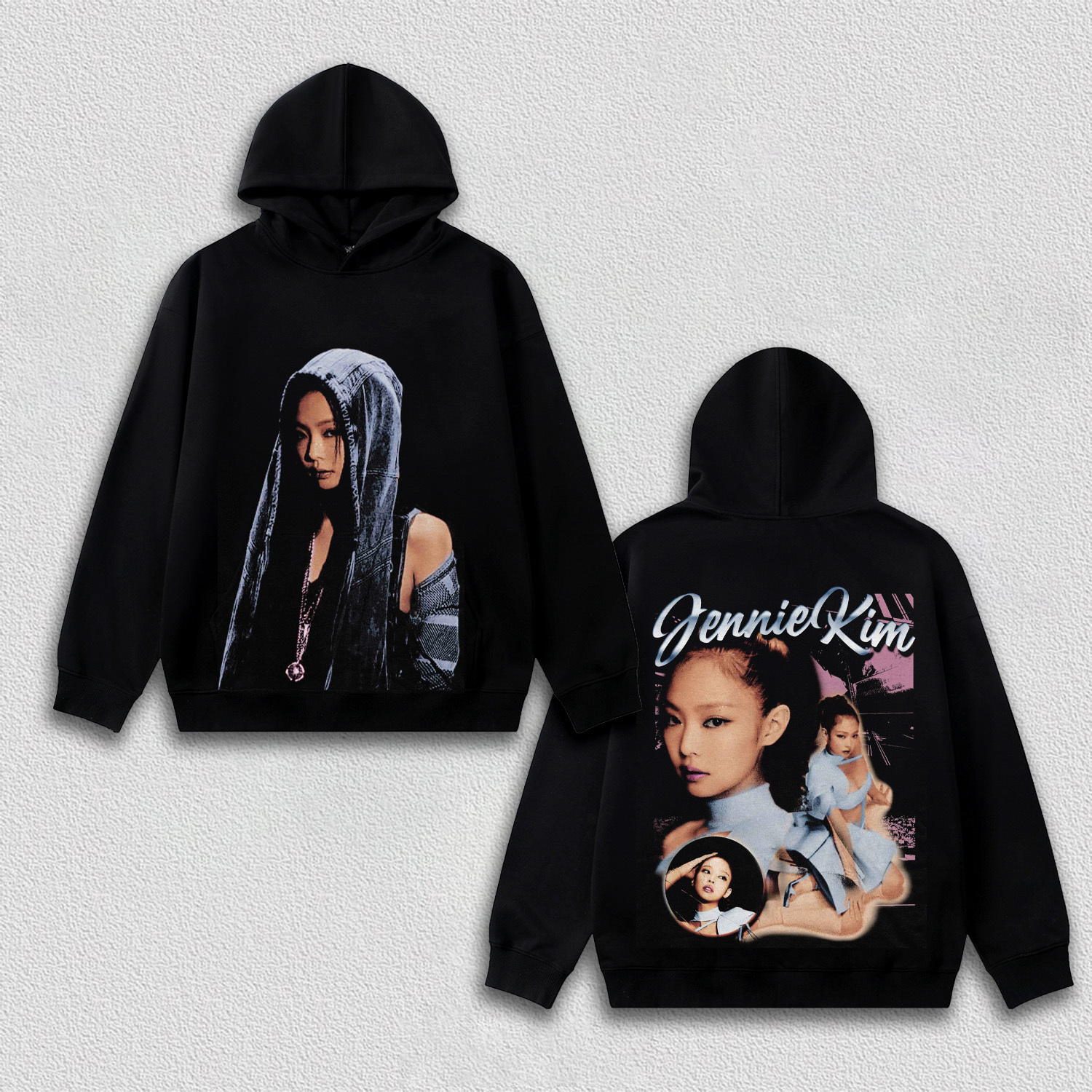 BLACK jennie HOODIES