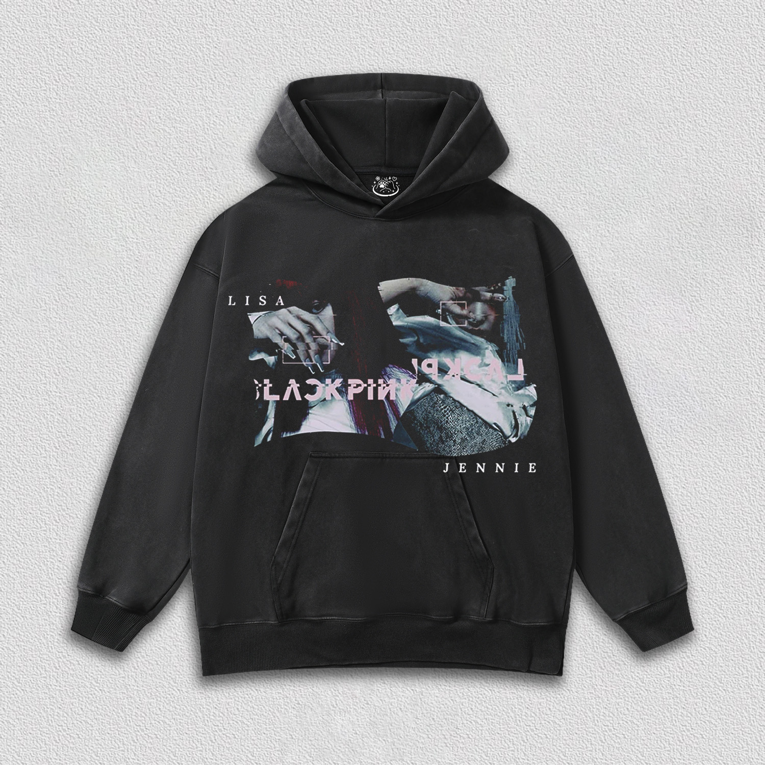 jennie with LISA HOODIES