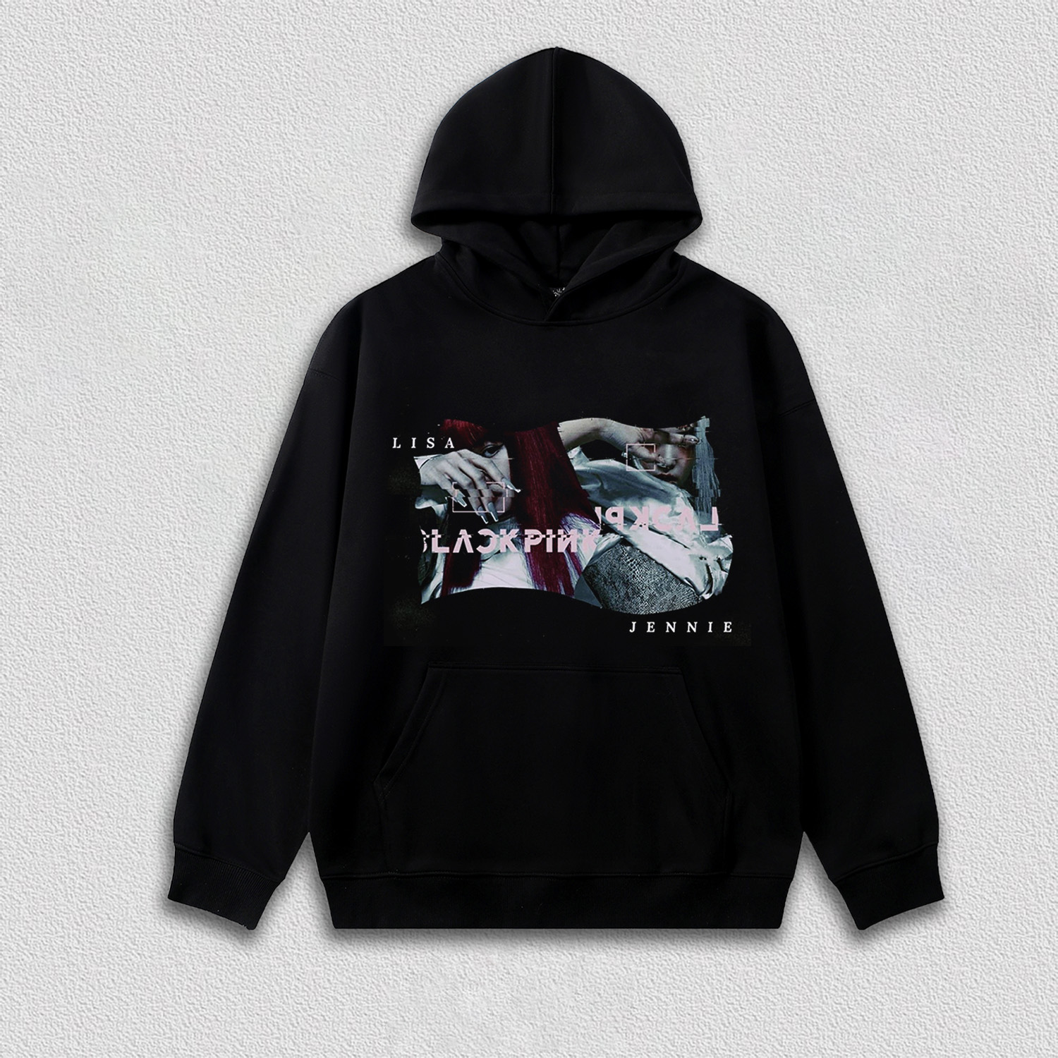 jennie with LISA HOODIES