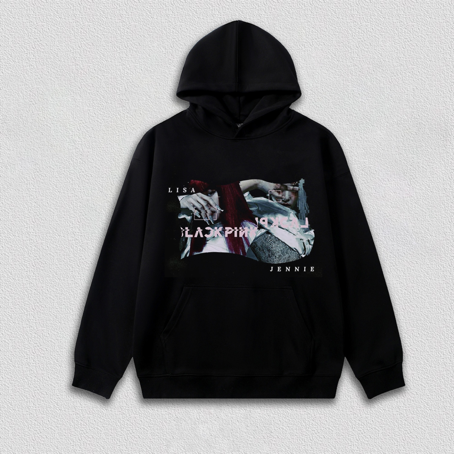 jennie with LISA HOODIES