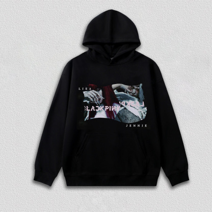 jennie with LISA HOODIES