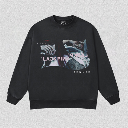 jennie with LISA HOODIES